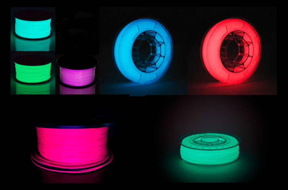 PLA Glow In Dark 3D Filament