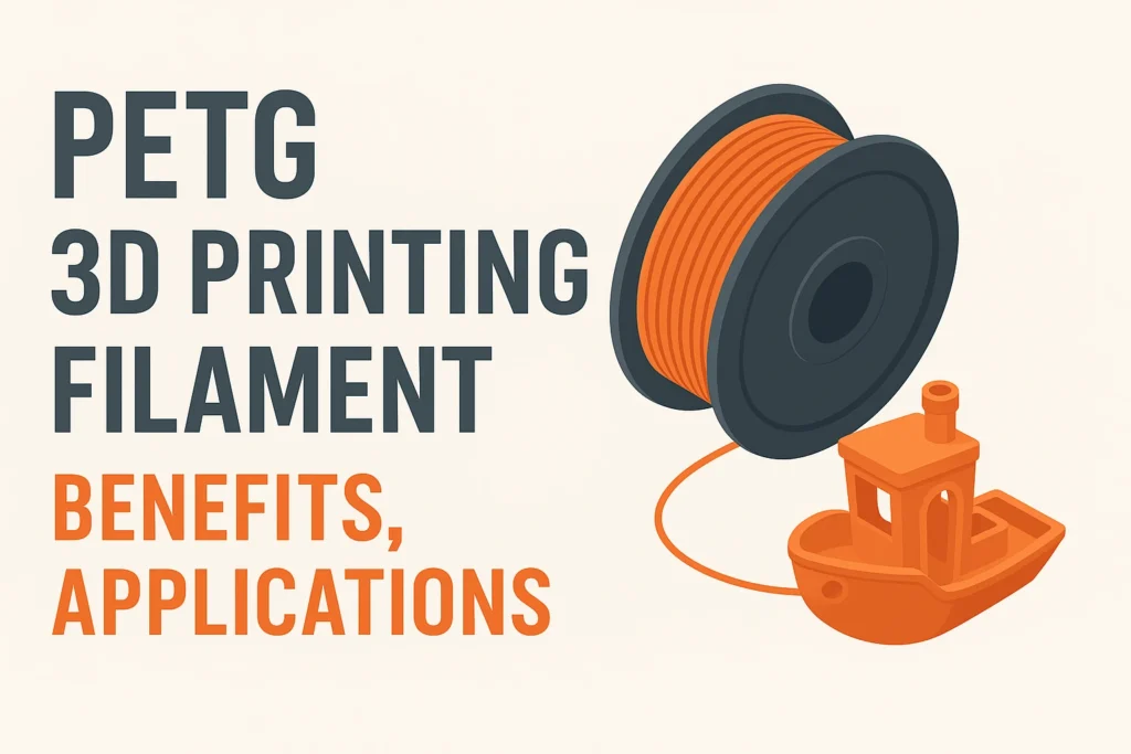 PETG 3D Printing Filament Benefits, Applications, and Pricing
